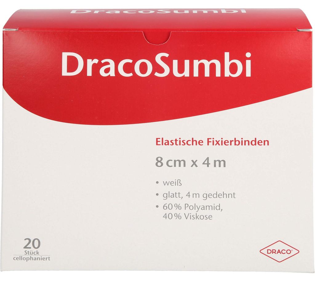 DracoSUMBI FIXIERB WEISS 8CM, 1 St BIN
