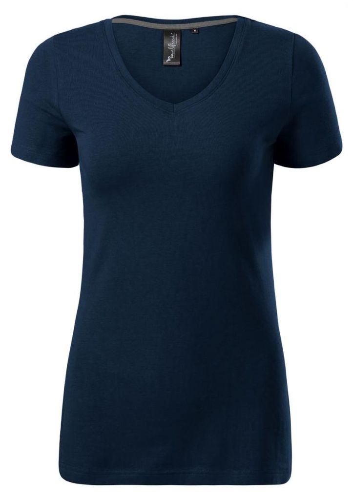 Malfini - "Action" T-Shirt für Damen, V-Ausschnitt PP10470 (S) (Dunkles Marineblau)