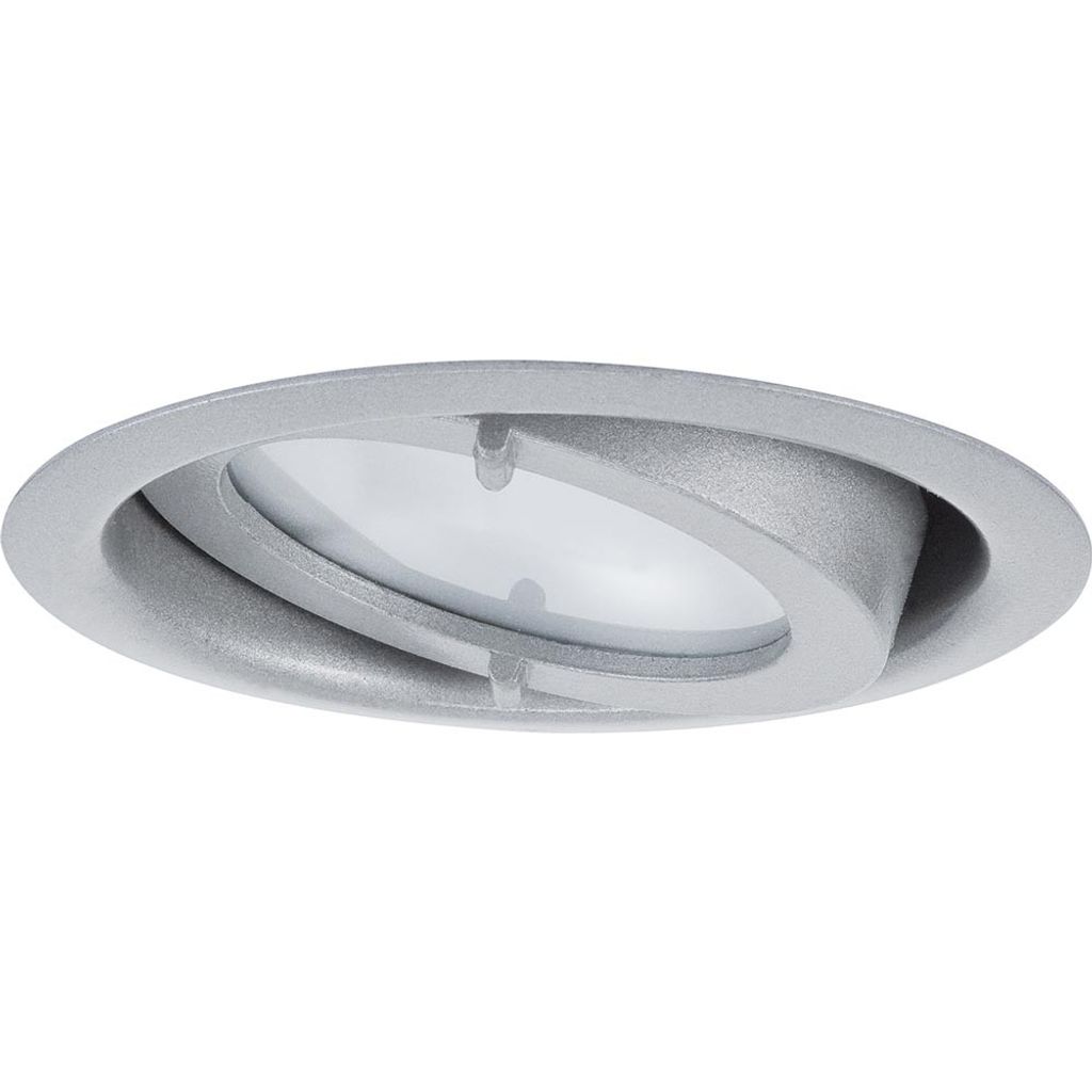 1 x Paulmann Möbel Einbauleuchten Dress schwekbar 12V G4 Einbau 60mm Chrom matt 20W inkl.