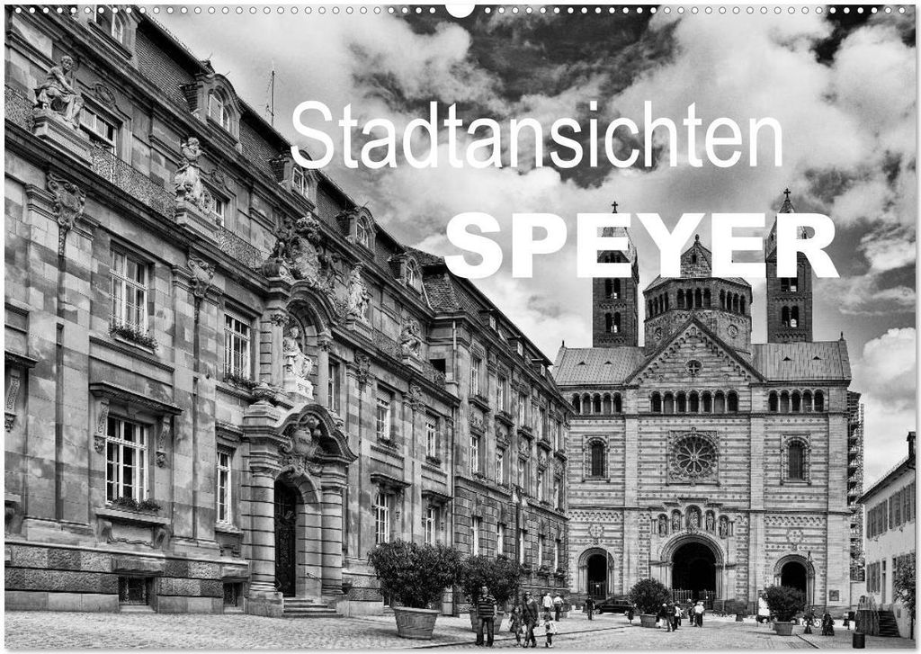 Stadtansichten Speyer (Wandkalender 2026 DIN A2 quer), CALVENDO Monatskalender