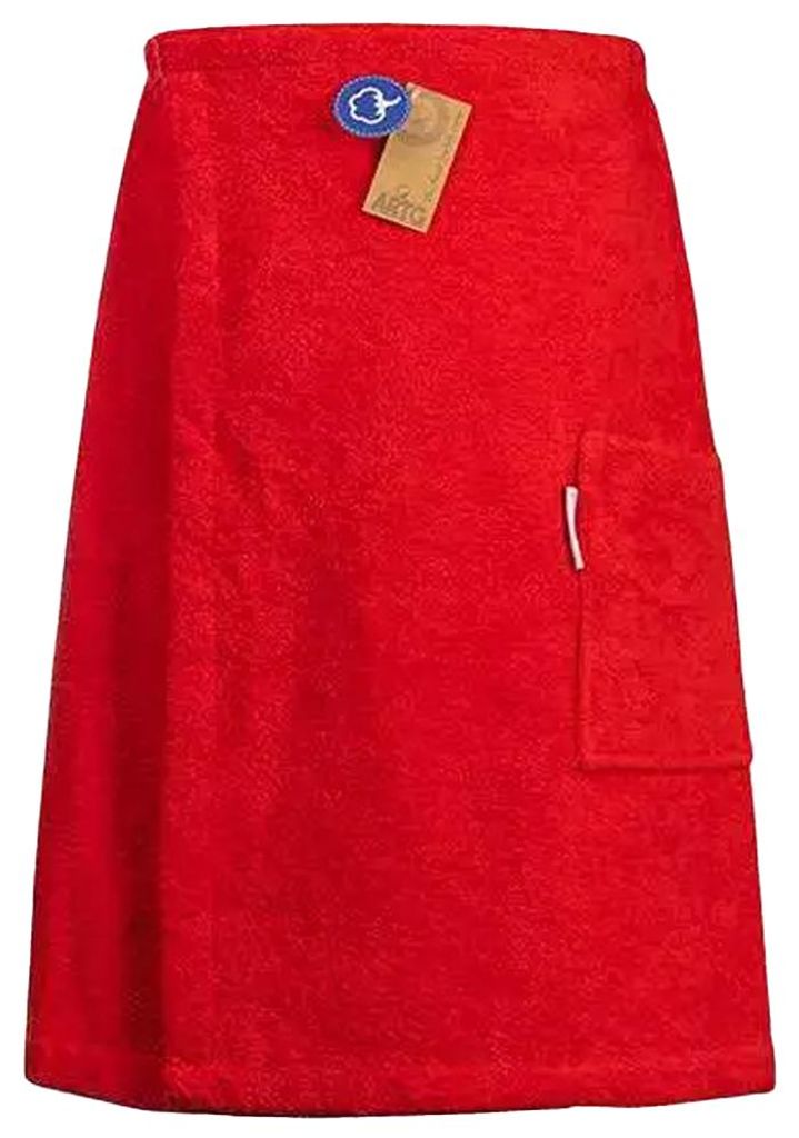 ARTG - Saunakilt, Unifarben LT6177 (65 cm x 150 cm) (Feuerrot)