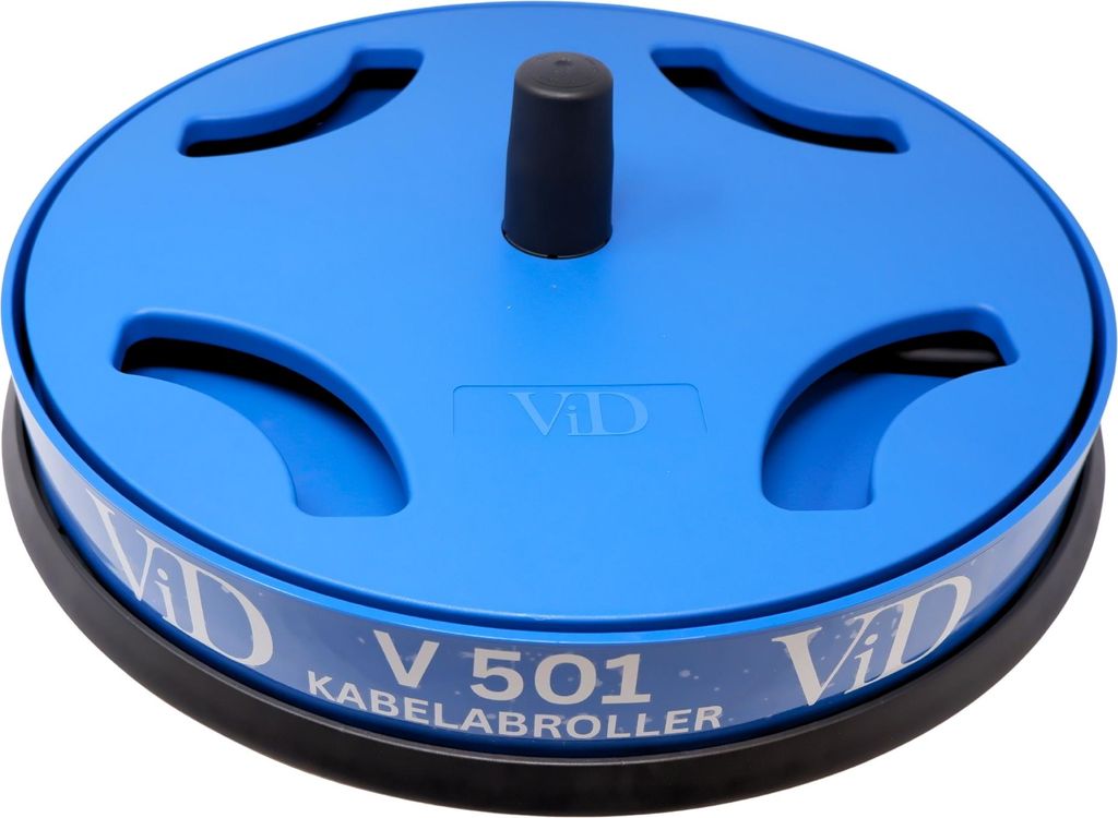 ViD Kabelabroller bis 380KG | Ø50 x 7,7cm | Kabeltrommel Abroller mit dynamischer Bremse