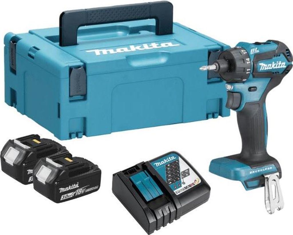 Bohrschrauber 18V LXT 1/4" (2x3 Ah) in Makpac - Makita Produktbild 