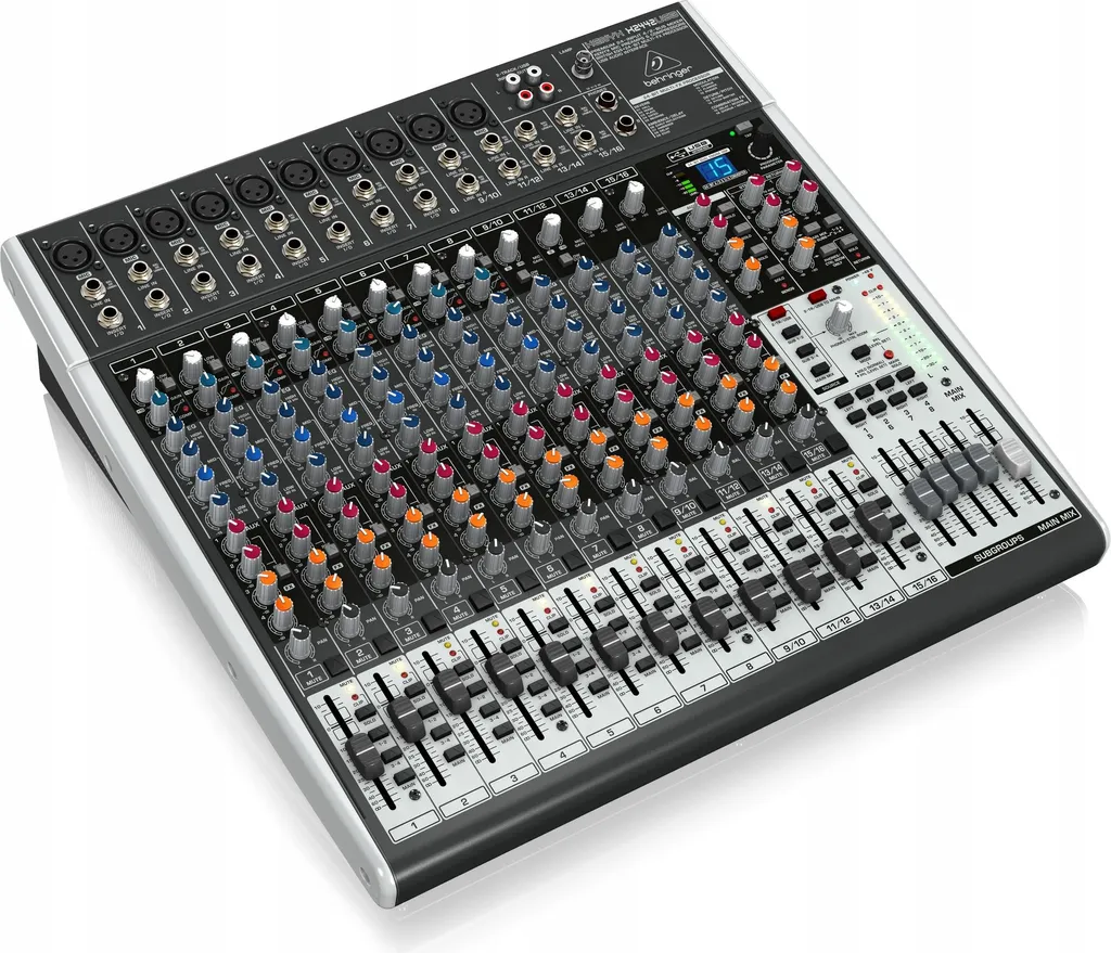 Table de mixage analogique 16 pistes Behringer X2442 USB multi-usage 16236