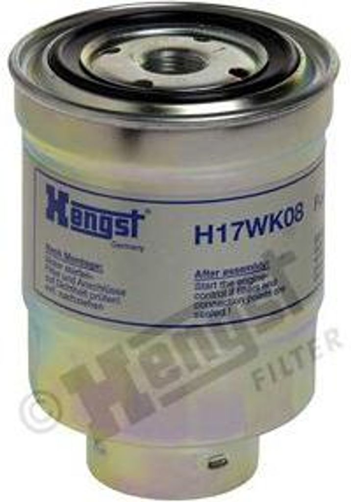 HENGST FILTER H17WK08 Kraftstofffilter OE 9P904676 kompatibel mit X-Trail, Vanette, Trade, Terrano, Serena, Primera, Pick-up, Patrol, Pathfinder, N...