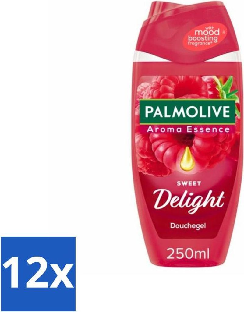 Palmolive - Sweet Delight - Duschgel - Fruchtiges Dufterlebnis - 250 ml - Vorteilspack - 12 Stücke
