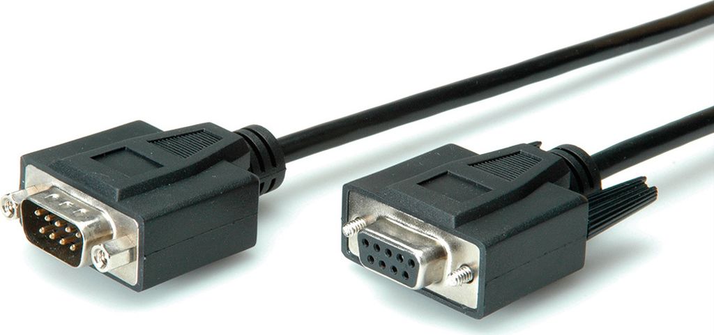 VALUE RS232-Kabel 9pol ST-BU, 1 m