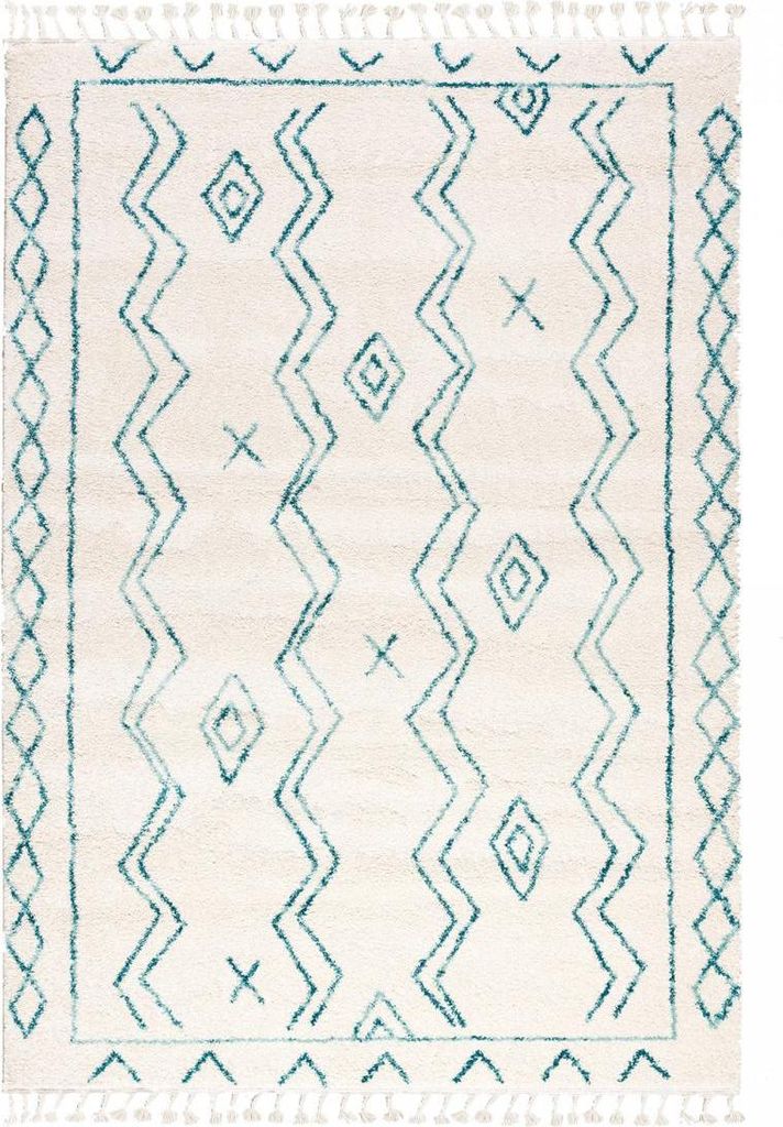 Berberteppich mit ethnischem Muster MADIDA