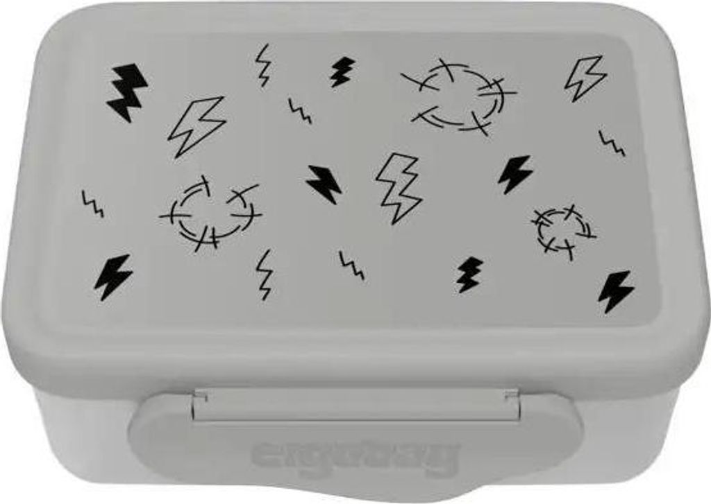 ergobag Gewitter Edelstahl Brotdose