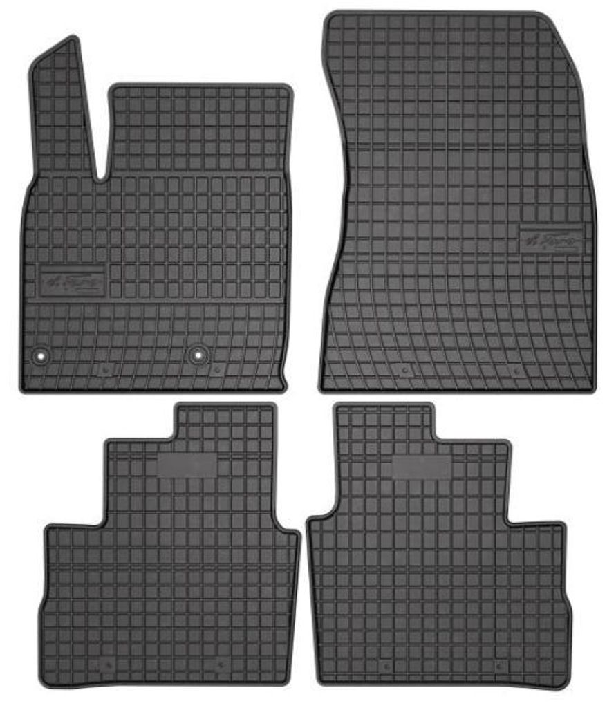 FROGUM Fußmatten für NISSAN Qashqai III (J12) Vorne+Hinten Produktbild 