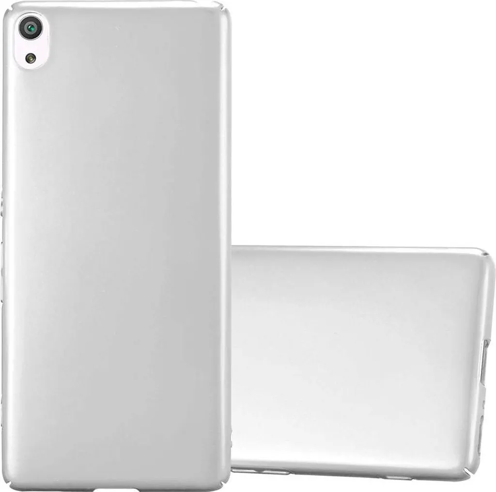 Cadorabo Cover Sony Xperia XA Argento Metallic - Custodia Slim Fit