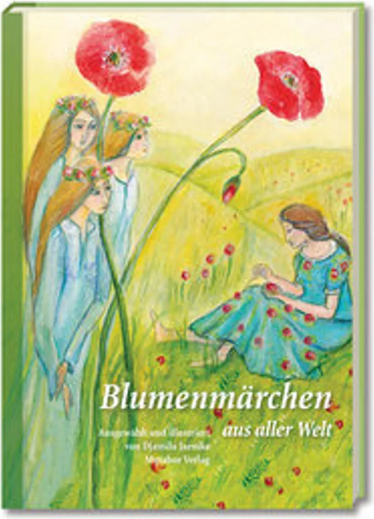 Album Blumenmärchen aus aller Welt avec illustrations de fleurs rares