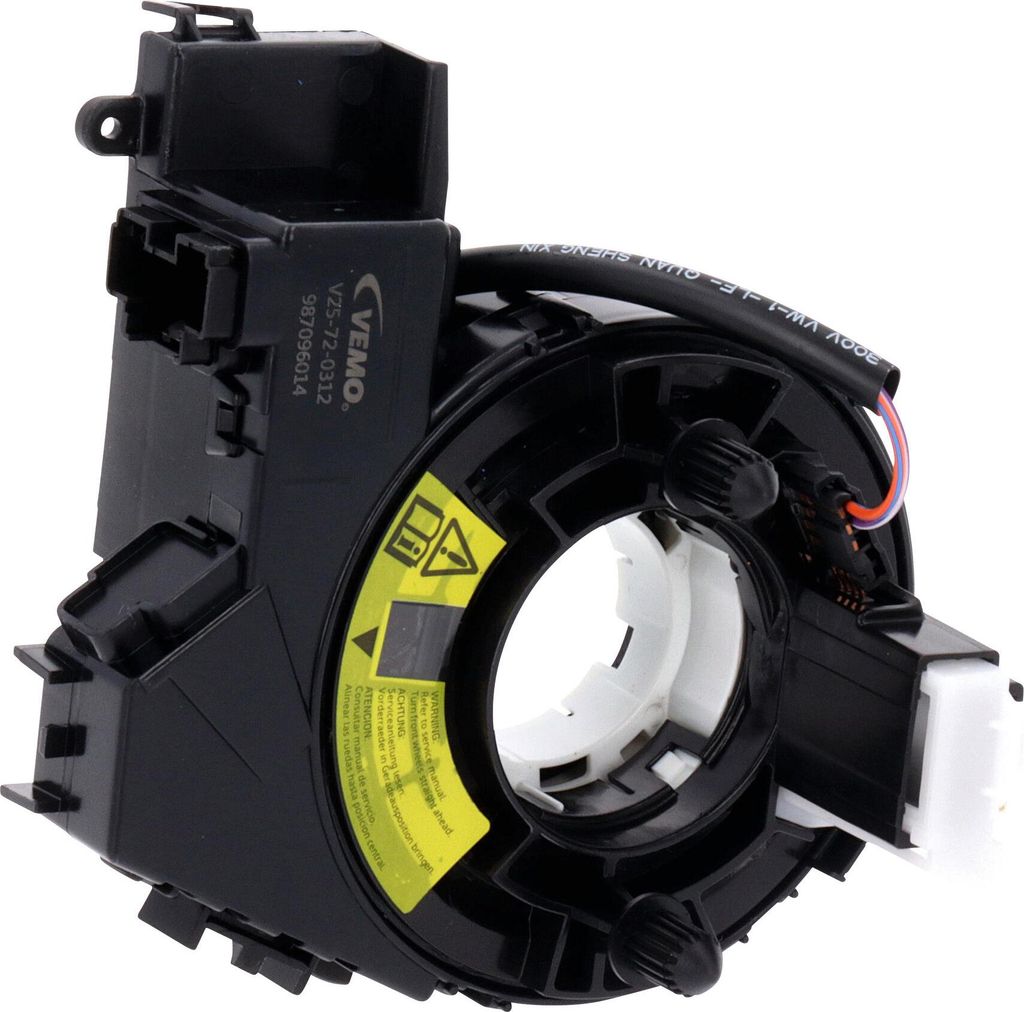 VEMO V25-72-0312 Wickelfeder Airbag Schleifring für FORD FOCUS III Turnier Kuga Mk2 (DM2) FOCUS III C-Max II (DXA/CB7, DXA/CEU) Grand C-Max