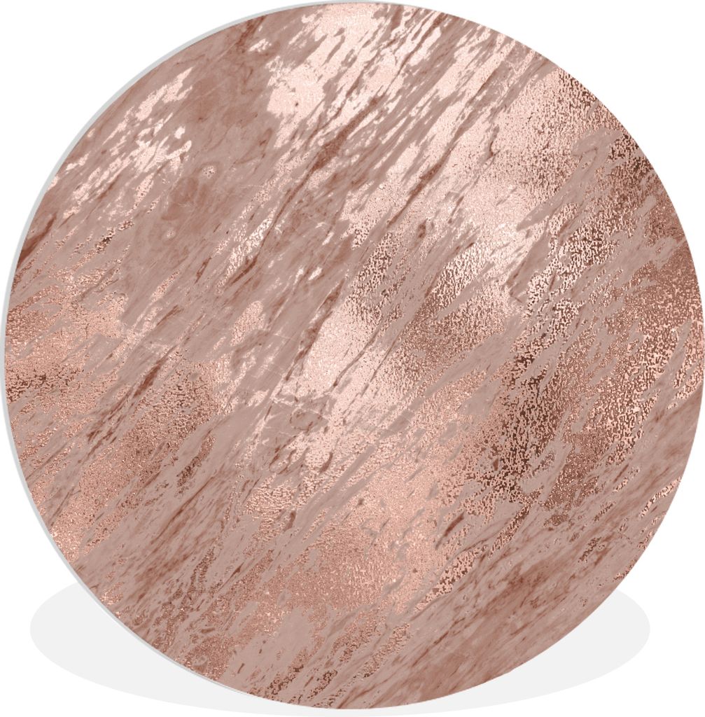 MuchoWow - Wand-Kreis - Wohnzimmer - Bild - Runde - Wanddeko - Dibond - Kunstdrucke