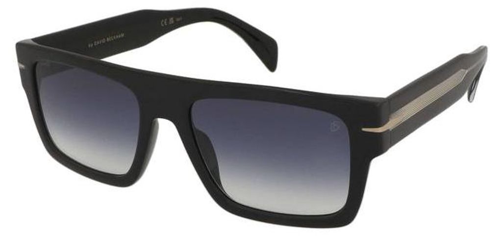 David Beckham DB 7161/S BLACK/BLUE SHADED 54/18/150 Herrenbrillen Sonnenbrillen