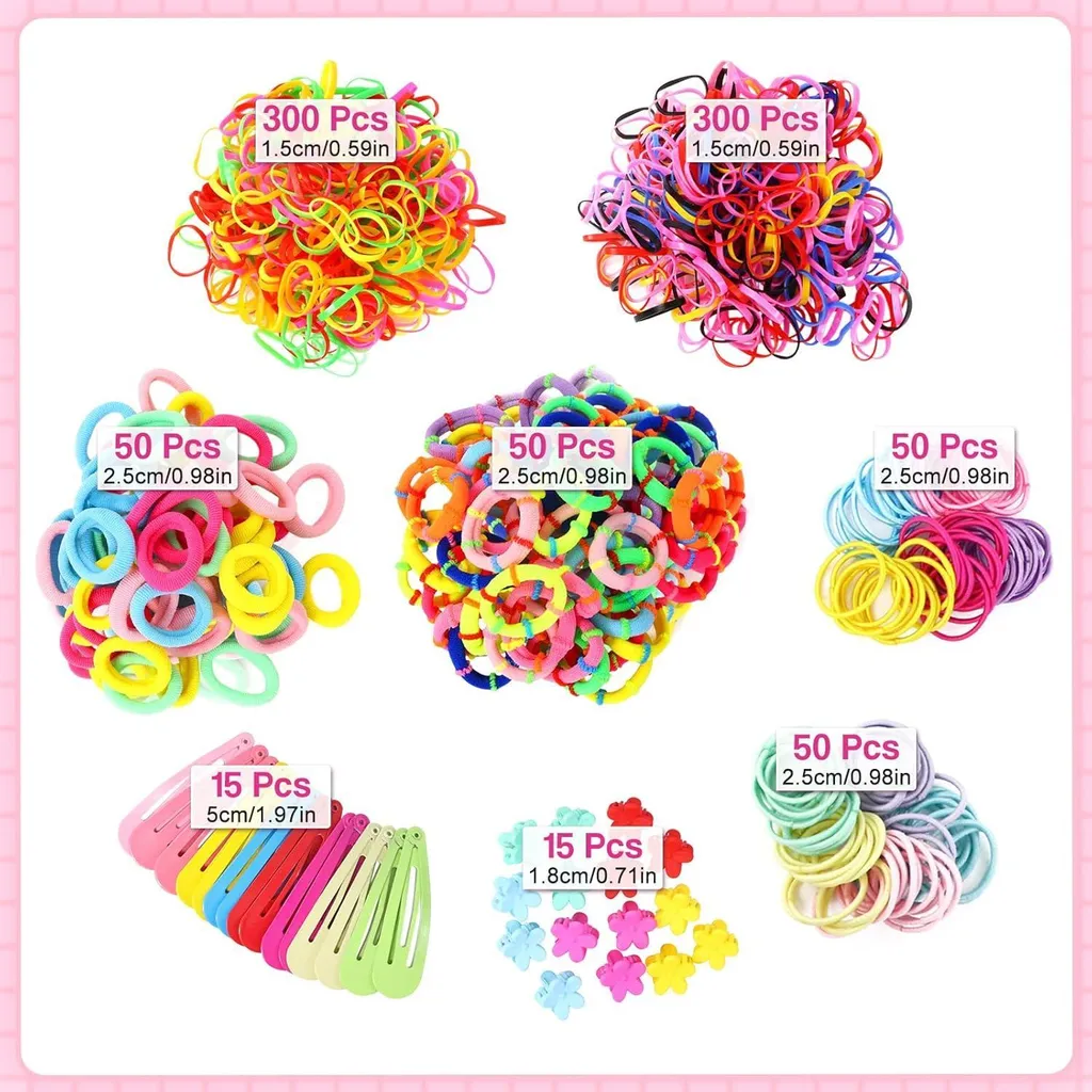 Gioco Creativo Capelli 830 Pezzi: Set Sicuro per Bambine e Ragazze - 3