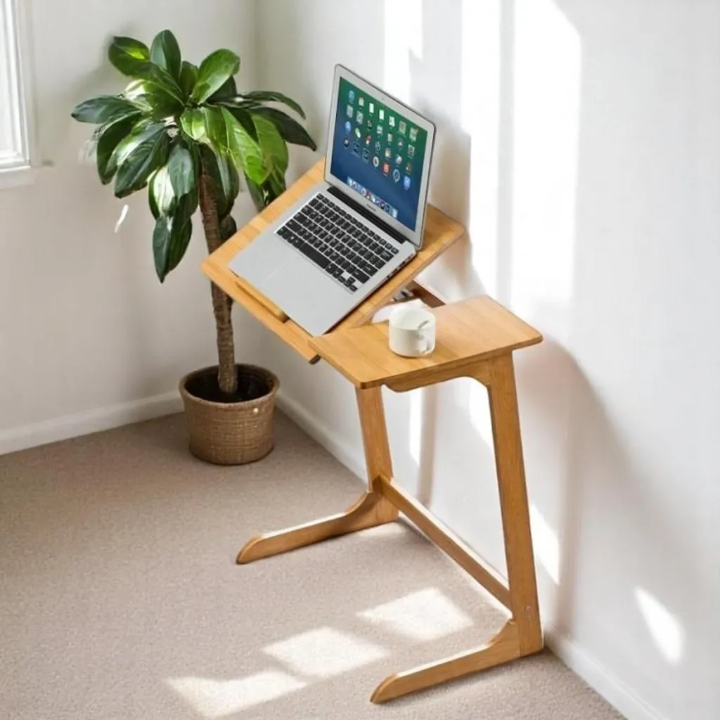 Support d'ordinateur portable pliant et multifonctionnel 60x35 cm