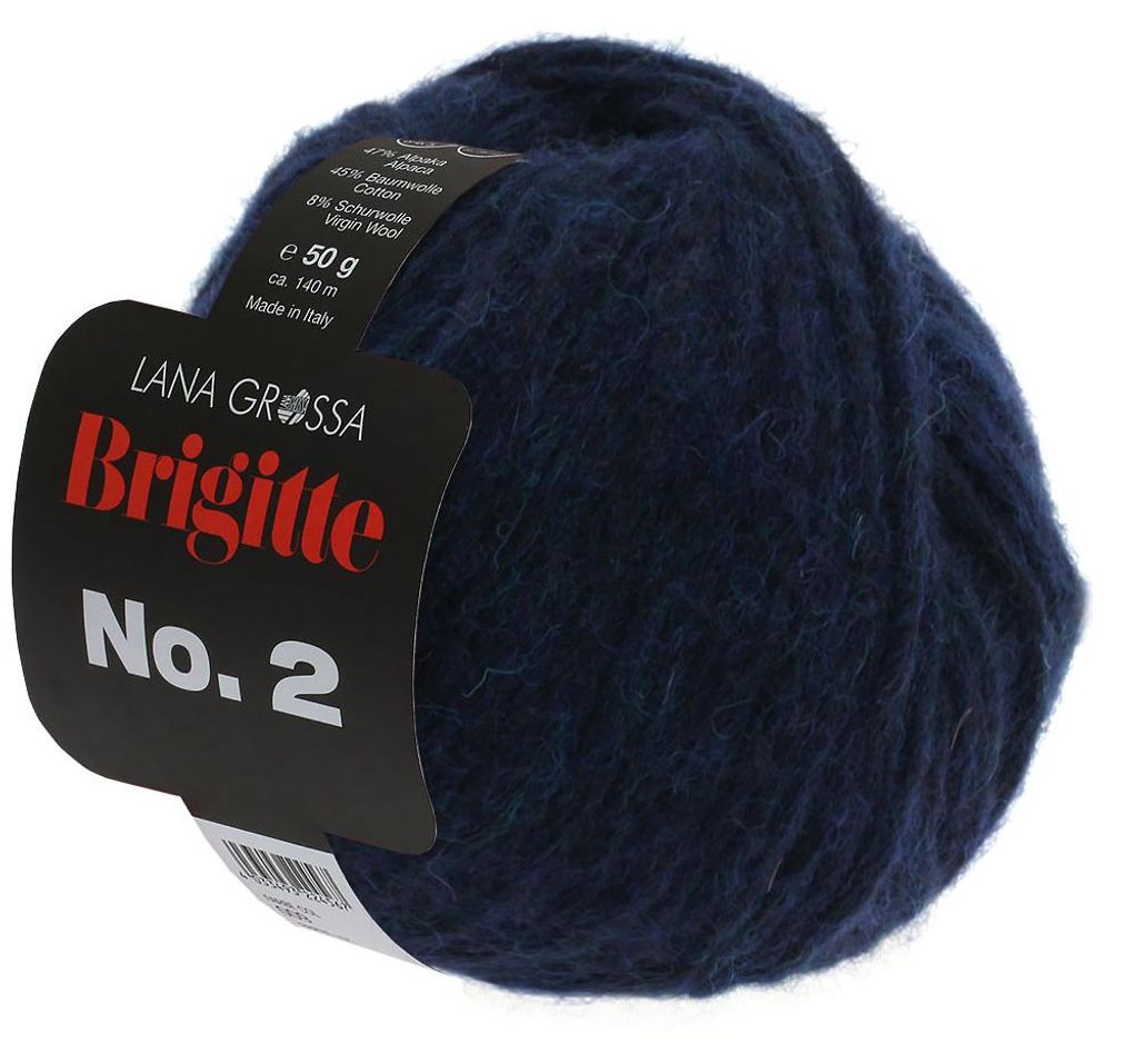 Lana Grossa - Brigitte No. 2 0005 nachtblau Produktbild 