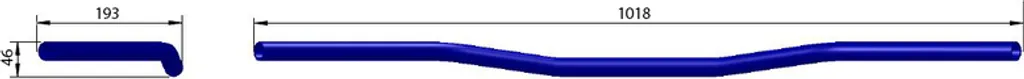 Guidon 1 Pouce HIGHSIDER L11 HS - Solution Guidon Trop Large - 2