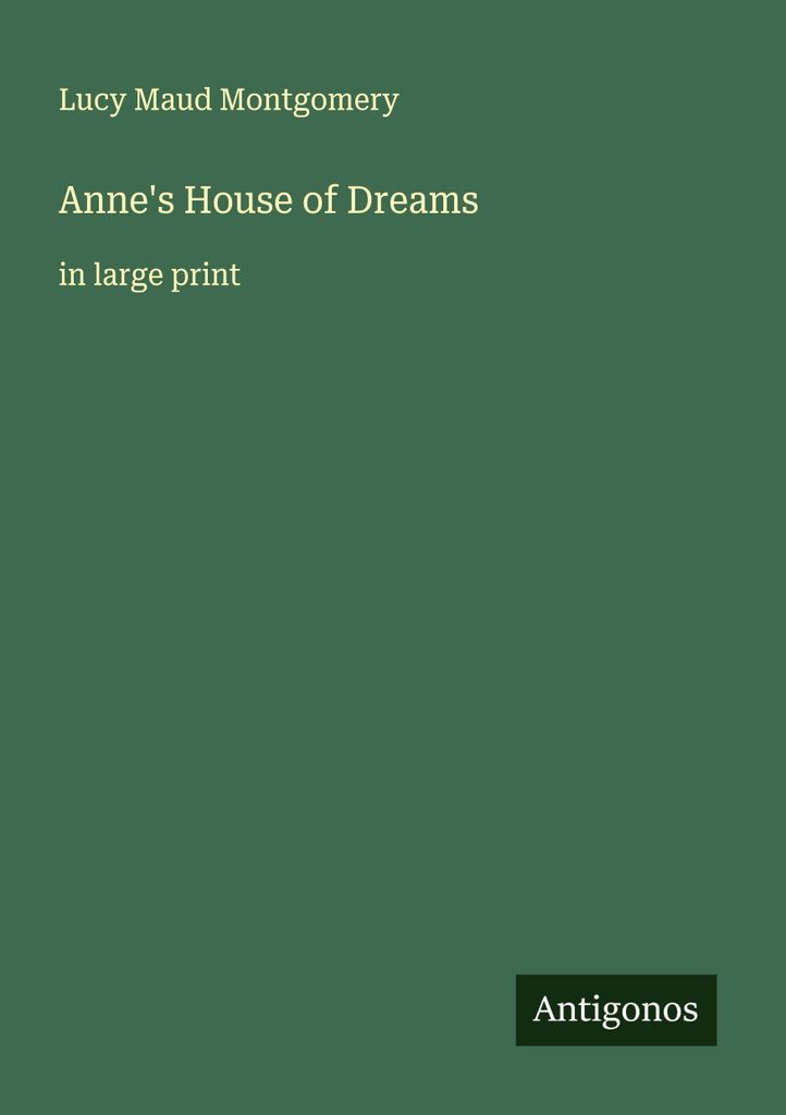 Anne's House of Dreams