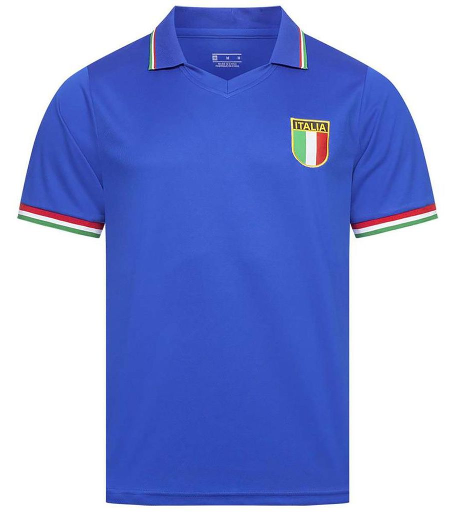 JELEX Herren Italien Trikot Retro History blue XXL Produktbild 
