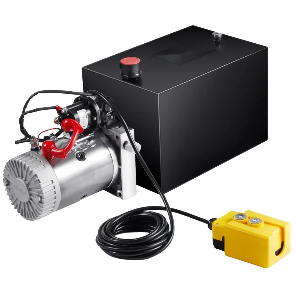 Pompe hydraulique 1600W à double commande électrique et manuelle - 10