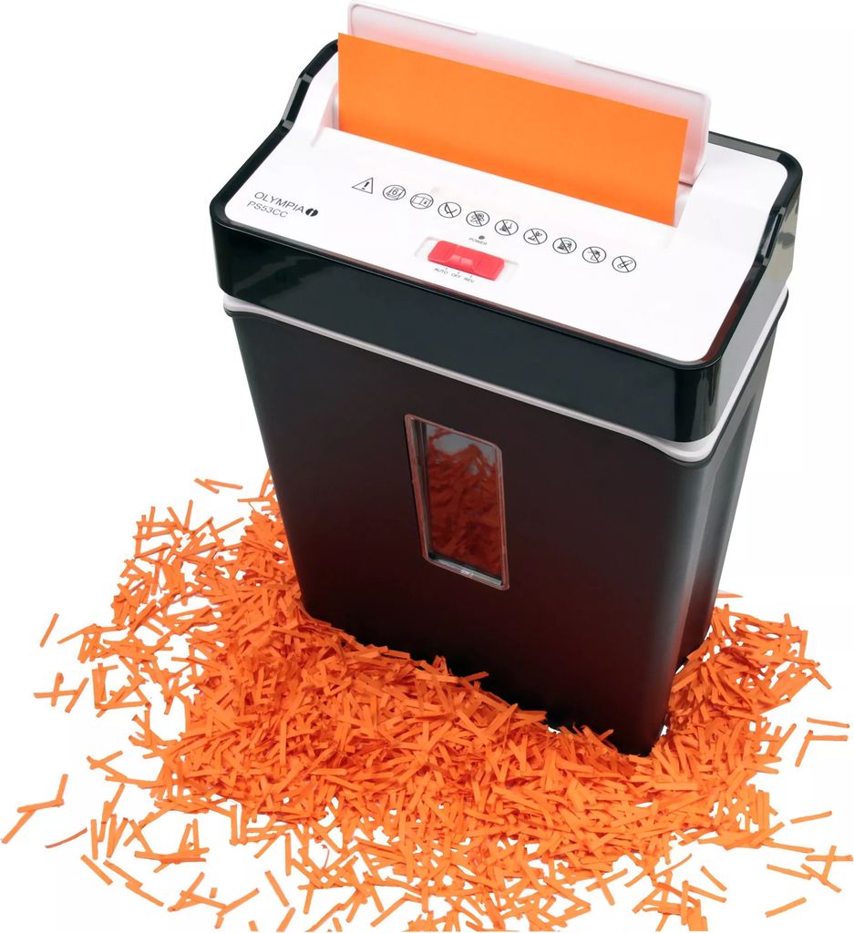 OLYMPIA PS 53 CC Aktenvernichter, Partikelschnitt Produktbild 