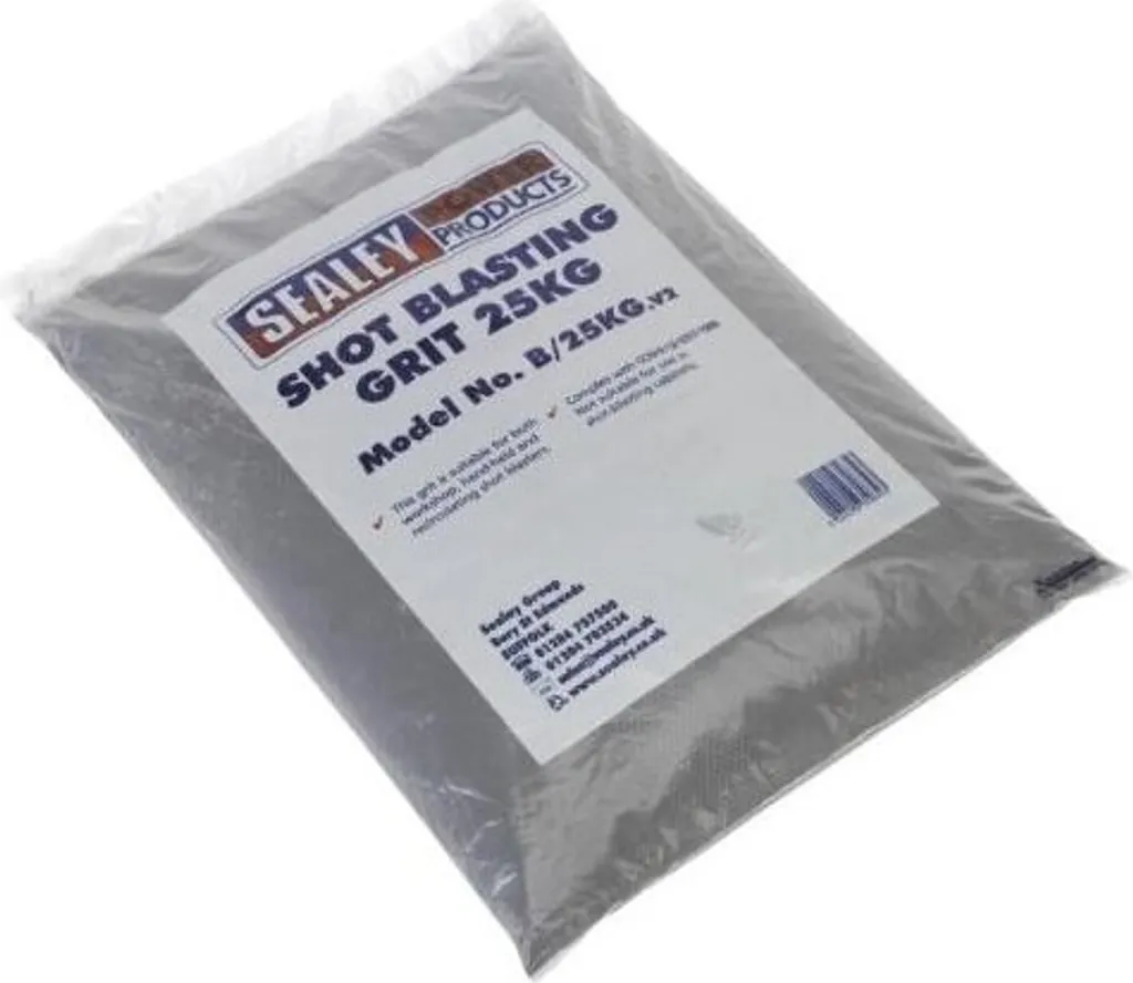Sableuse Sealey B/25KG de 25kg pour décapage et nettoyage de précision