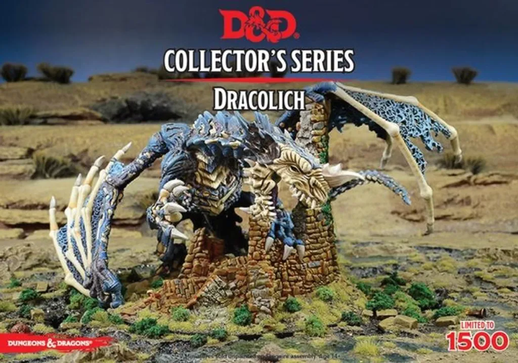 Décoration Jeu de Rôle D&D : Dracolich Neverwinter pour Maître de Donjon