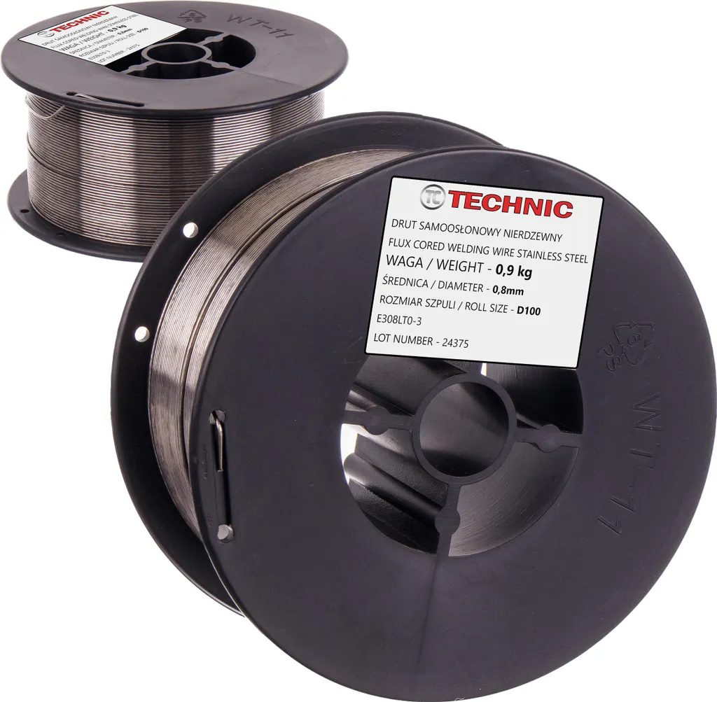 Fil à souder inoxydable 0,8 mm pour réparation inox facile sans gaz