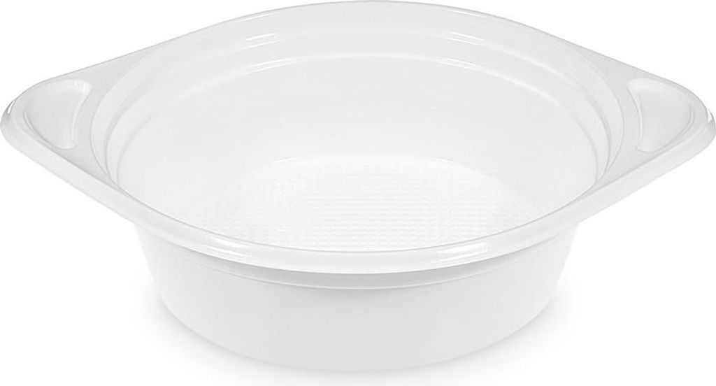 Miska na zupę Party - biała - 500 ml - 100 szt Zdjęcie produktu 