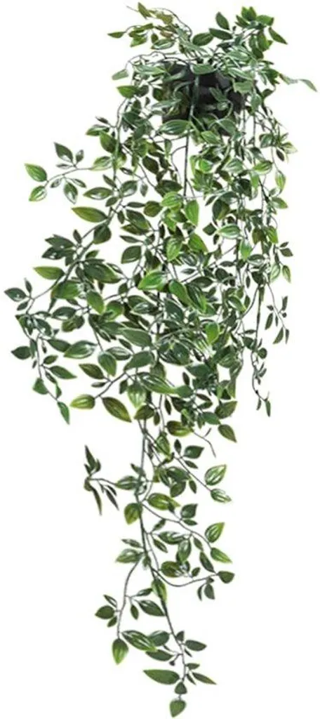 Plante Artificielle pour Décoration de Fenêtre et Balcon en Bois