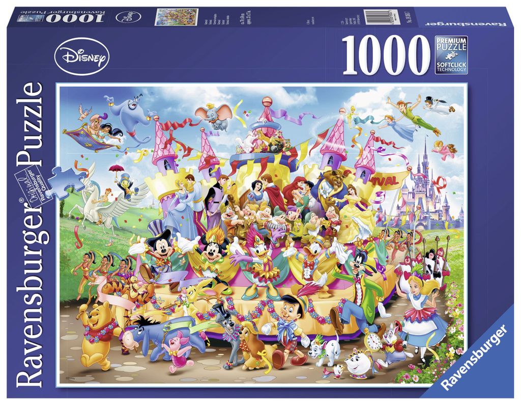 Ravensburger Disney Carnival Multicha puzzle 1000 pezzi Immagine del prodotto 