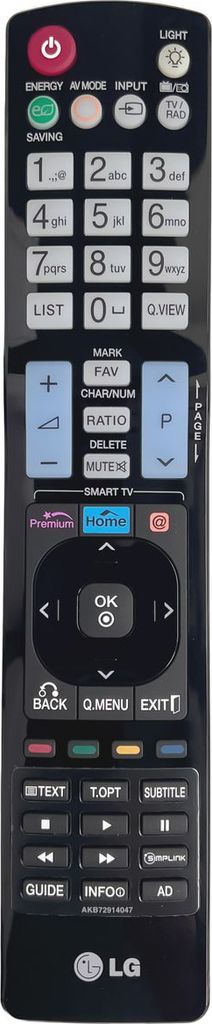 Originale Fernbedienung für LG 55LW470 | 55LW550 | 55LW5500