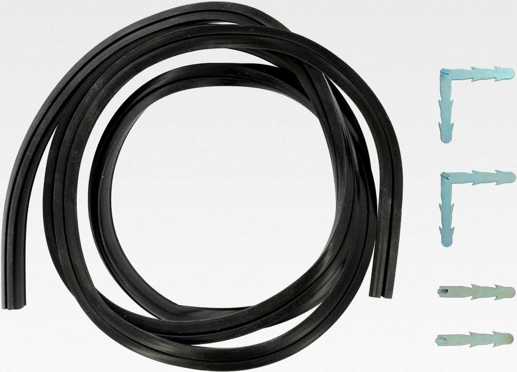 3-seitige Universal-Backofentürdichtung mit eckigen Ecken, kompatibel mit Hygena