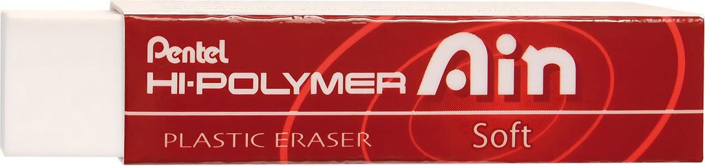 Pentel Radierer 65x13,6x13,6mm soft