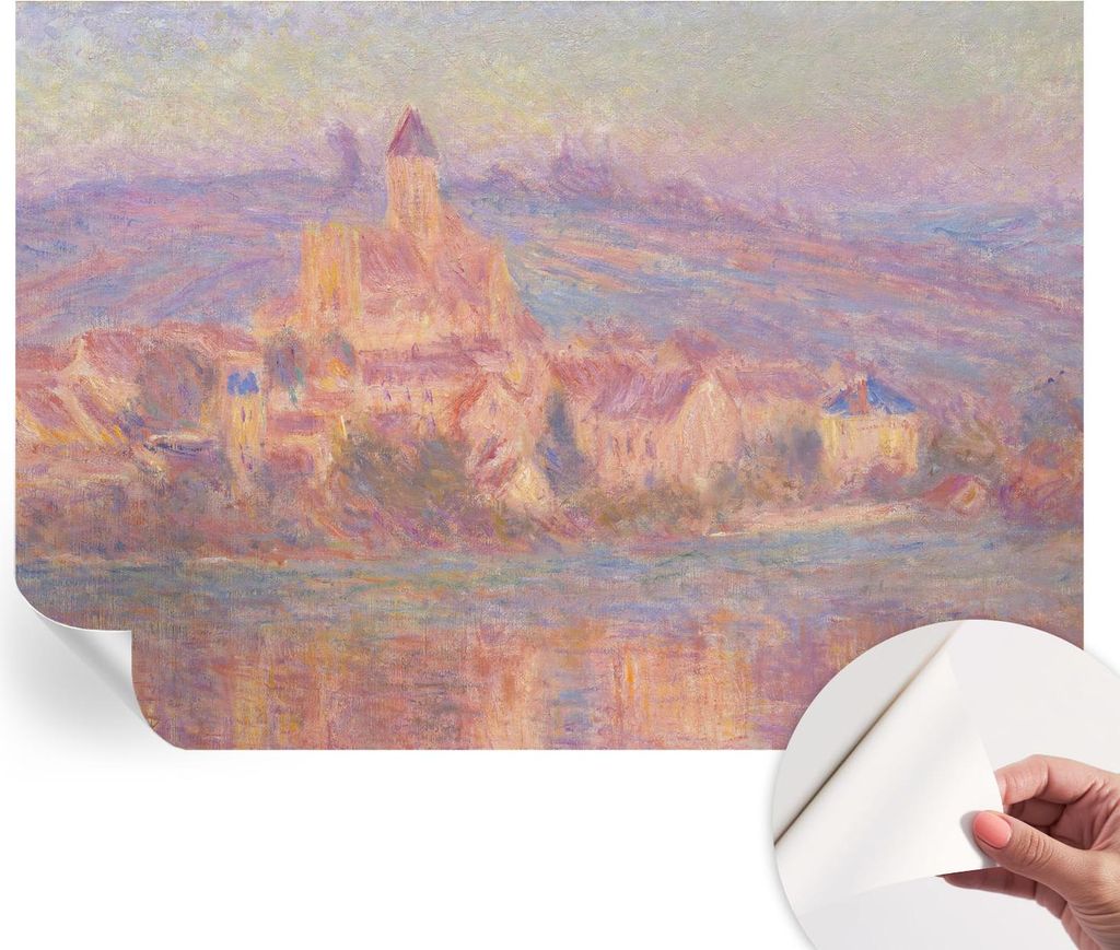 Selbstklebende Wandtapete - Dekorative Tapete für Wohnzimmer - Klebefolie für Wandbilder - Tapetenfolie für Wanddekoration - 208x146 cm - Eine c...
