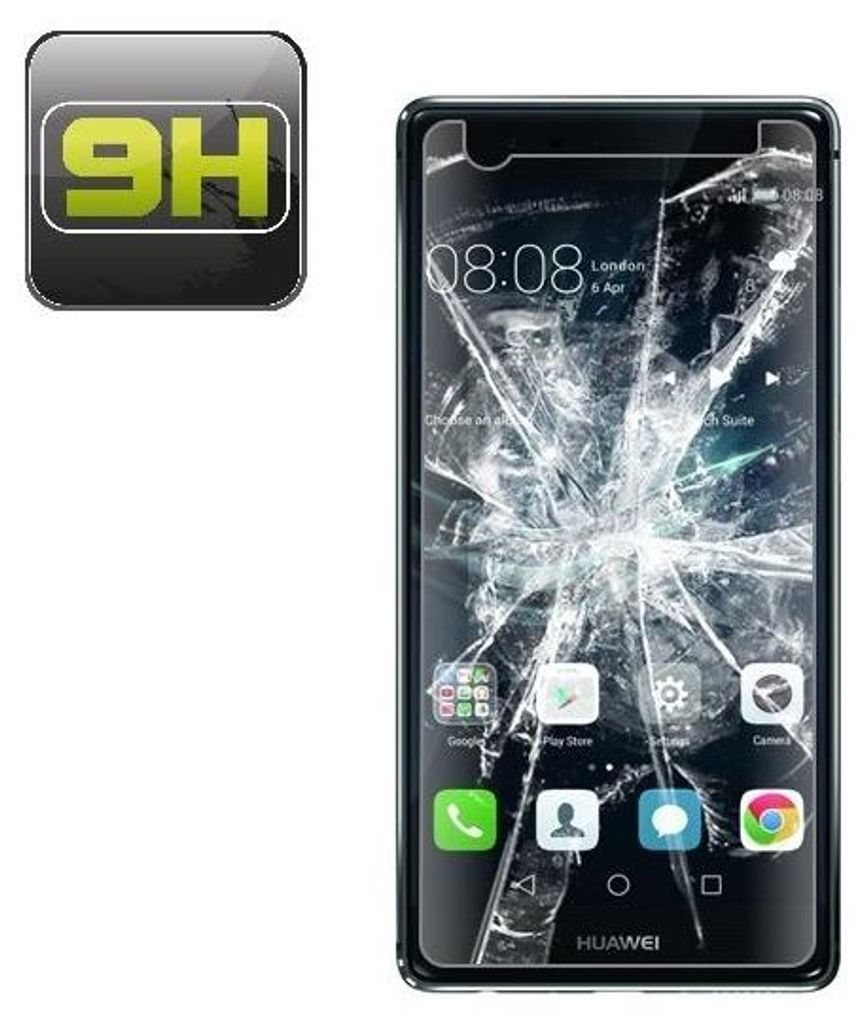 6x 9H Hartglasfolie für Huawei P9 Plus Panzerfolie Schutzglas Schutzfolie KLAR Panzerglas Schutzfolie
