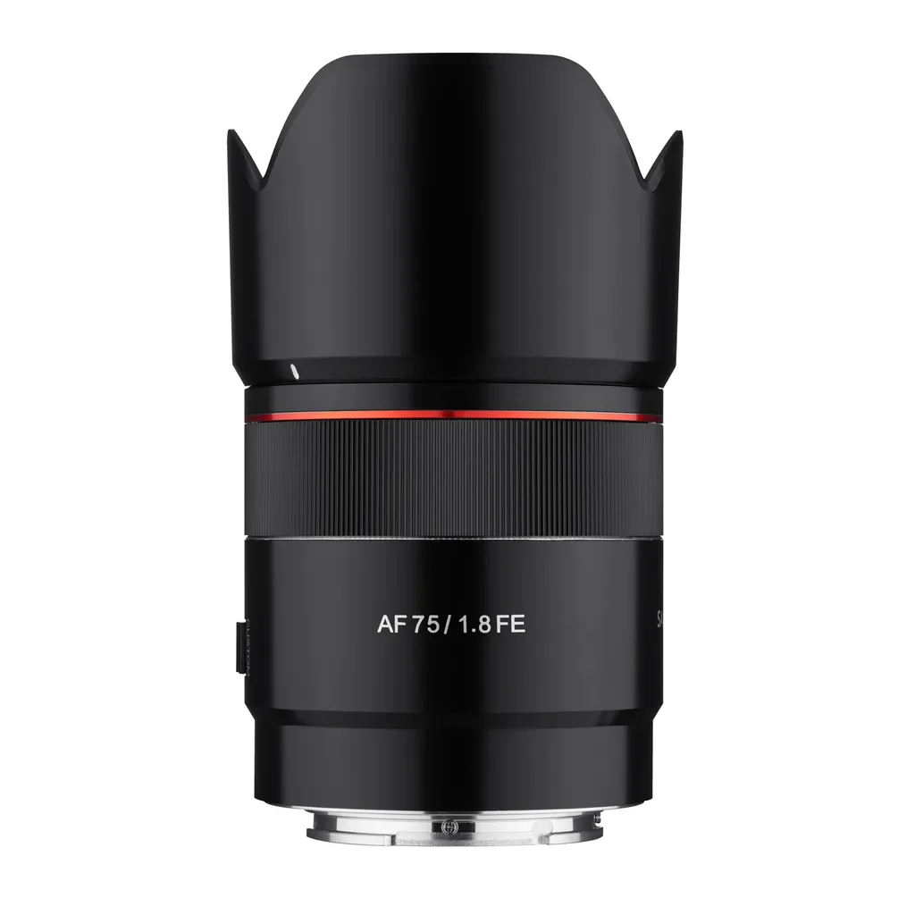 Objectif Photo 75mm f/1.8 AF Samyang Monture Sony FE Plein Format