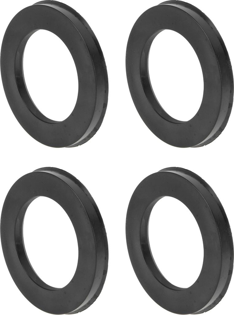 100,1 mm bis 65,1 mm Auto-Radnaben-Zentrierringe Schwarz aus Polycarbonat Räderzentrumswelle Stoßdämpfende Nabenringe 4 Stück