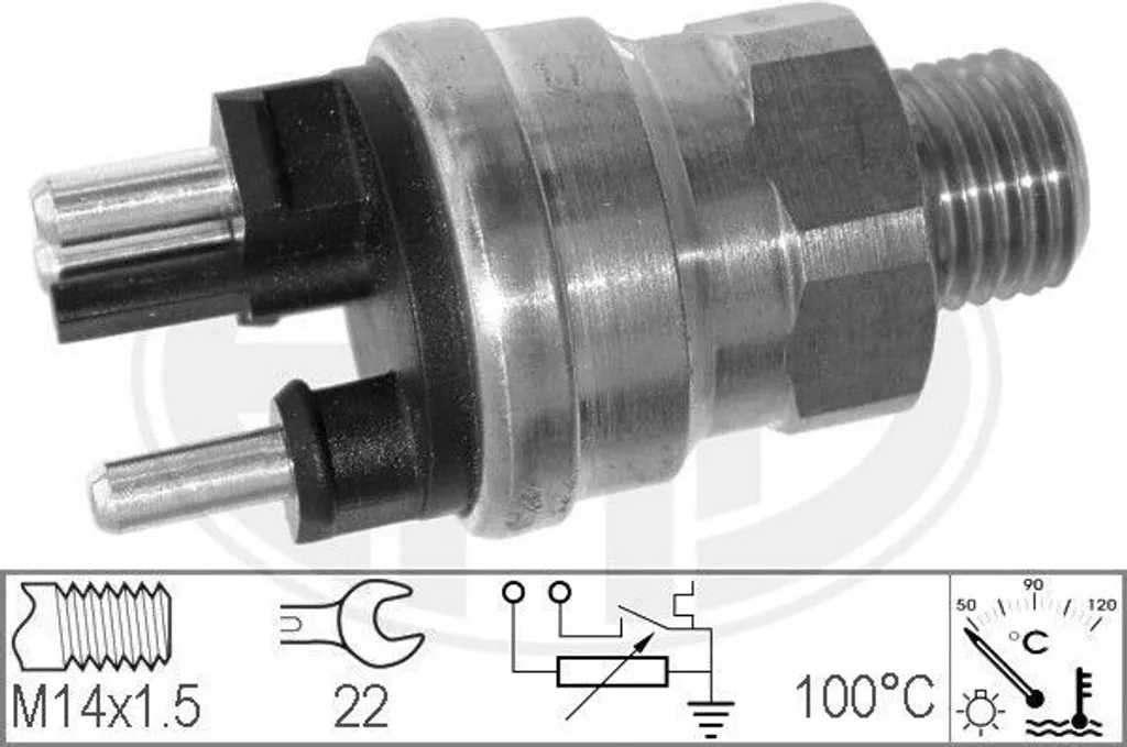 Sonde de température liquide de refroidissement pour révision Classe G