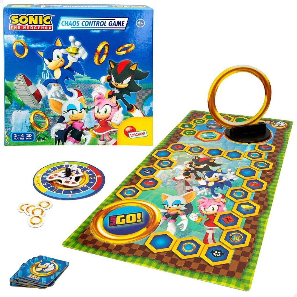 K3yriders Sonic The Hedgehog Chaos Control Jeu de plateau Image du produit 