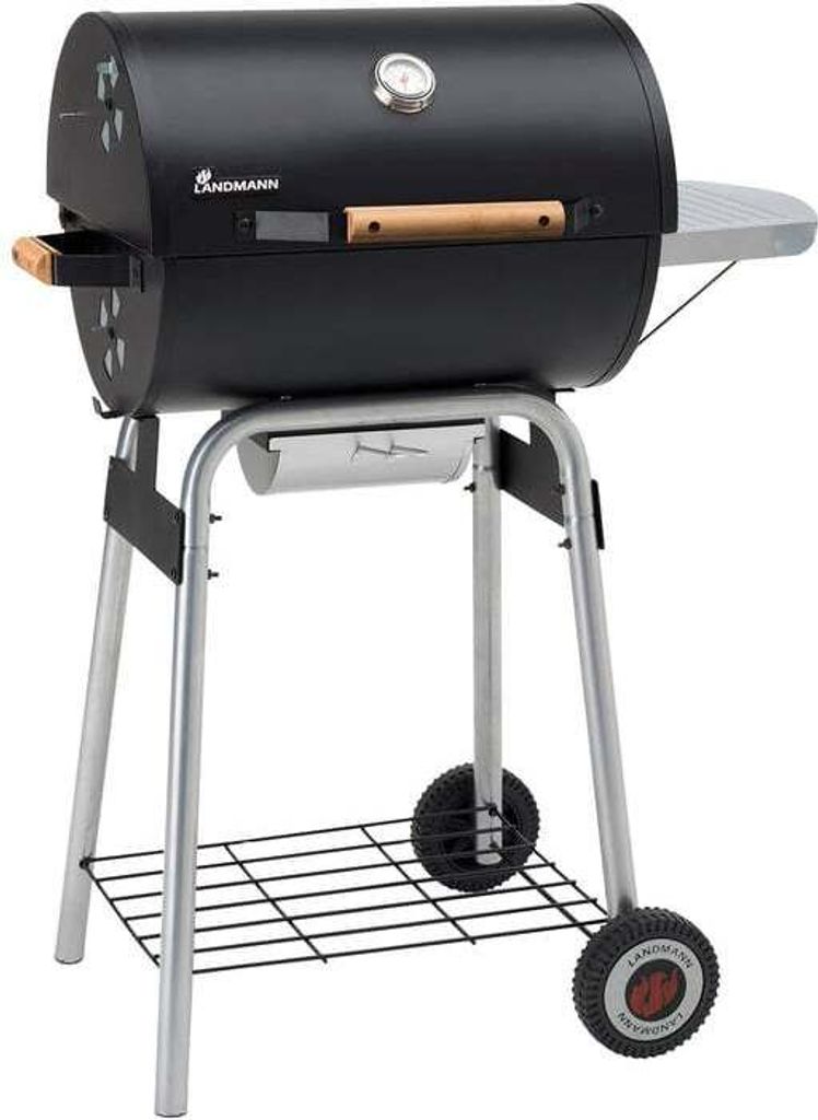 LANDMANN Holzkohlegrillwagen Black Taurus 440 Produktbild 