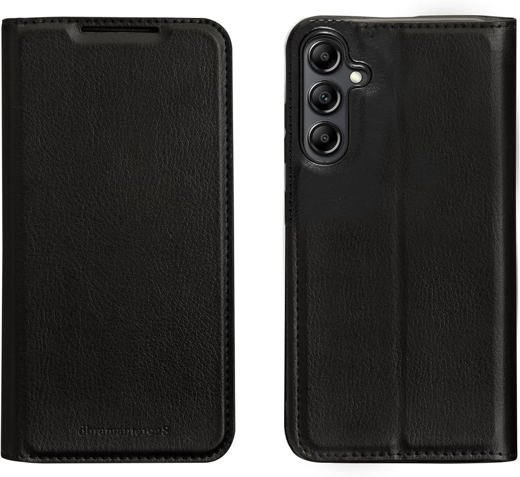 Samsung Galaxy A14 Hülle - Kunstleder - dbramante1928 Klapphülle - Schwarz