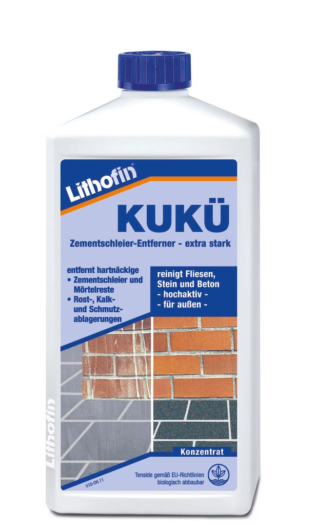 Lithofin KUKÜ Zementschleierentferner 1 Liter