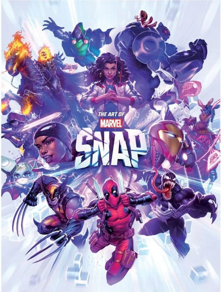Artbook Marvel Snap en Anglais pour Découvrir tous les Secrets du Jeu