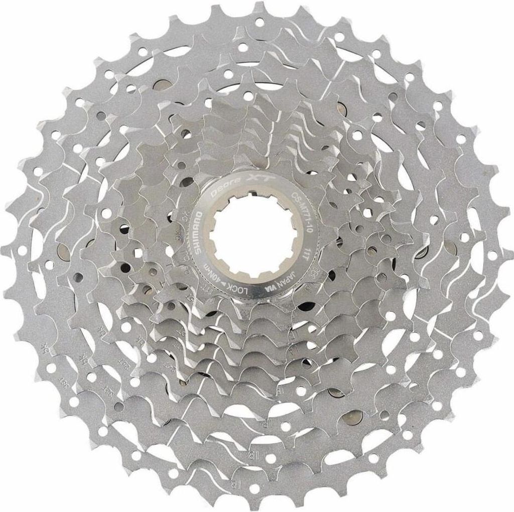 Shimano CS-M771-10, Fahrradritzel, Grau Produktbild 
