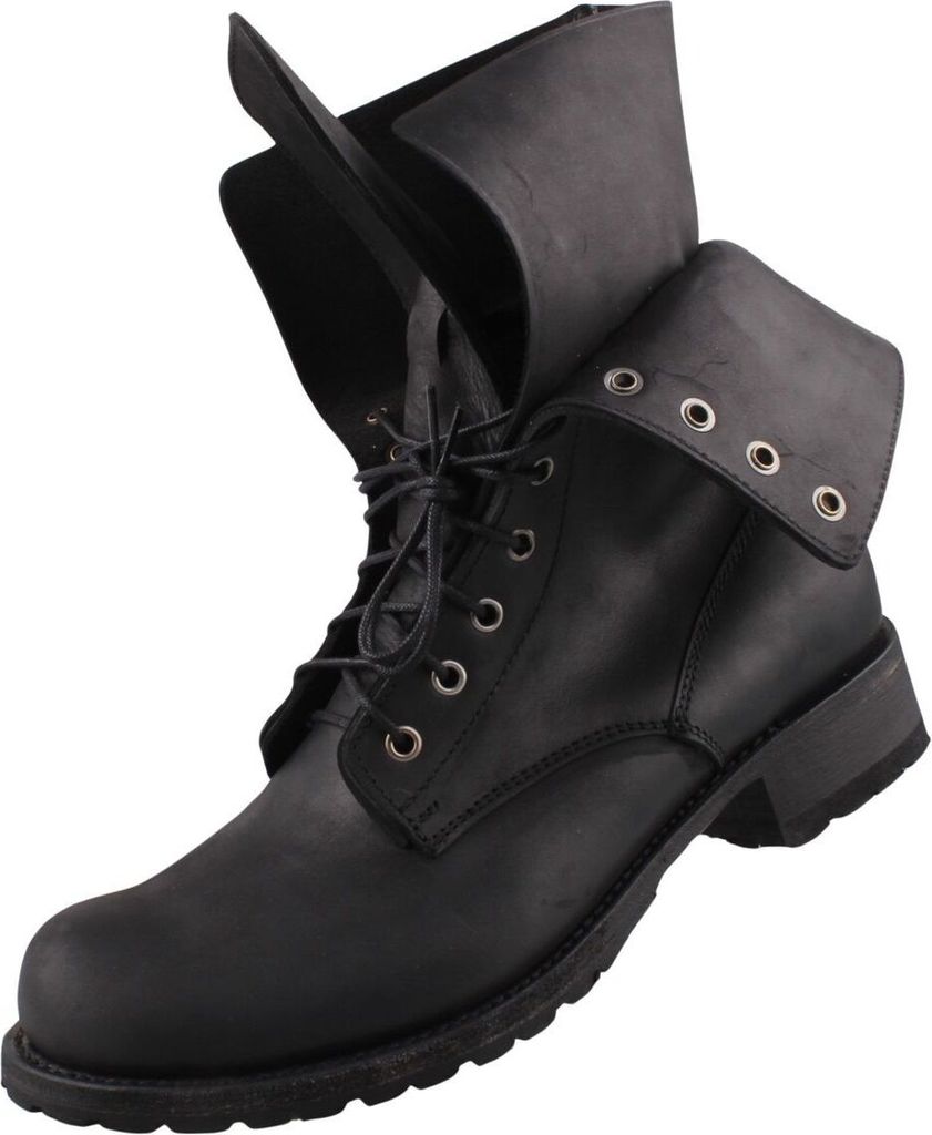 Sendra Herren Schnürstiefel 11634 Schwarz