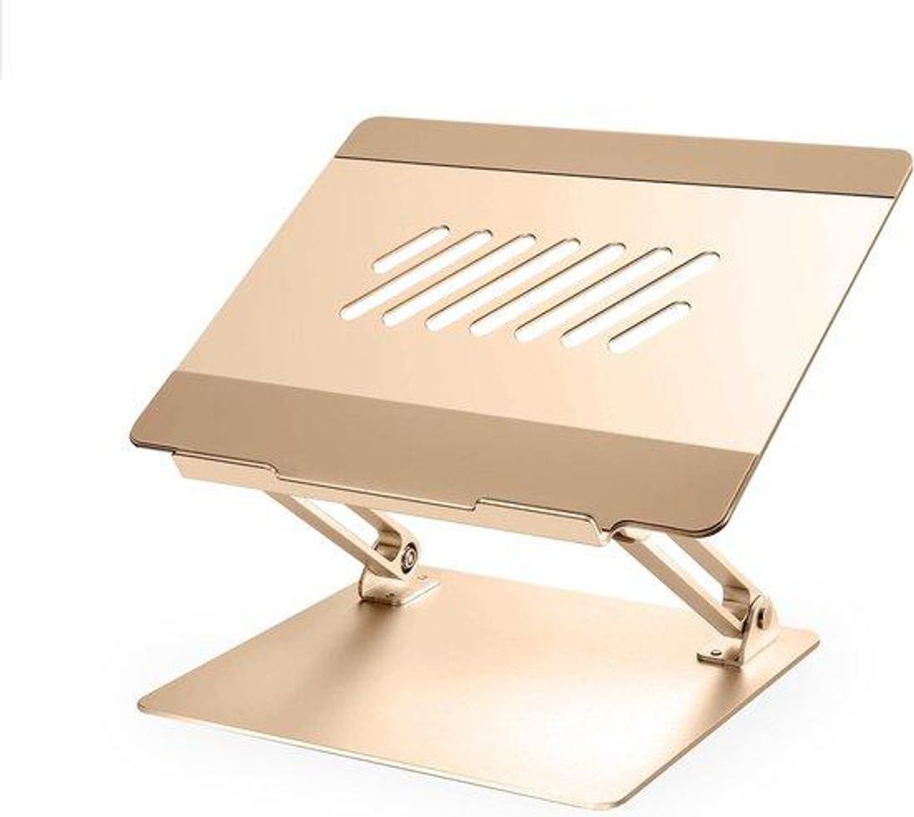 Laptop-Elevator aus Aluminium mit verstellbarer Winkel für Laptops bis 17 Zoll