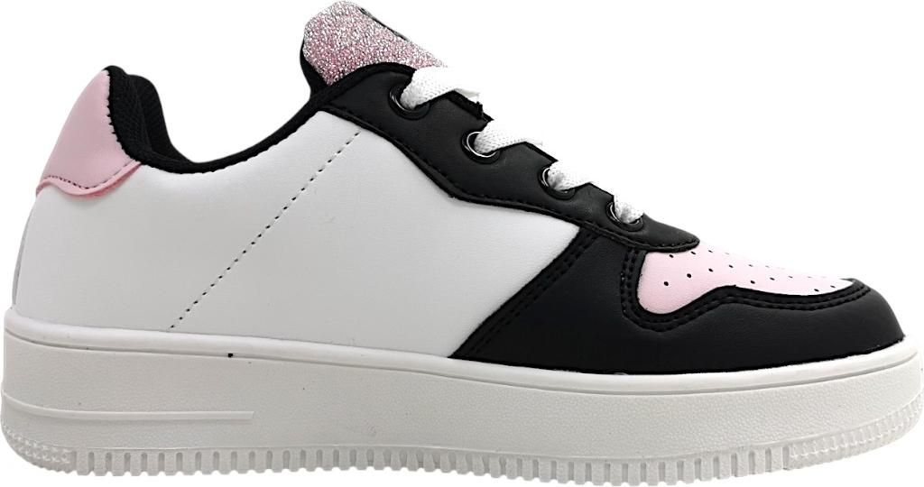 Zapatos deportivos blancos para niñas de la marca Jela Imagen del producto 